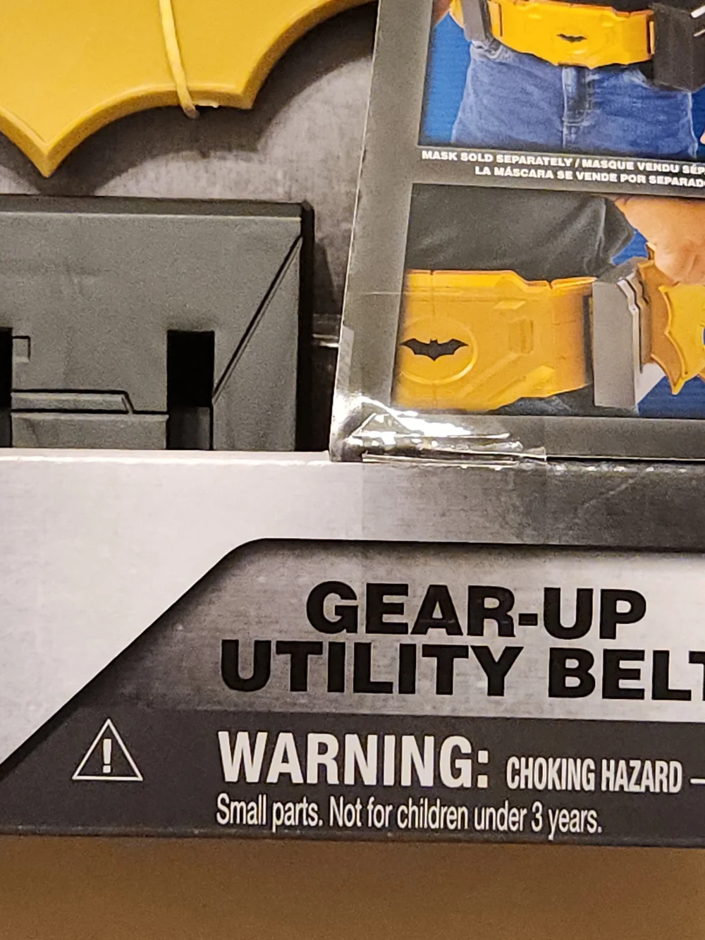 Batman Yellow Utility Belt Role Play Set